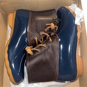 New Sperry saltwater boots
